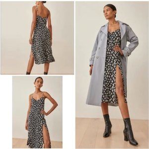 Reformation Black Cat Crimini Dress